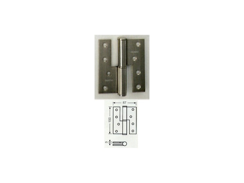 PERNIO 150C/100X87 IZ. INOX