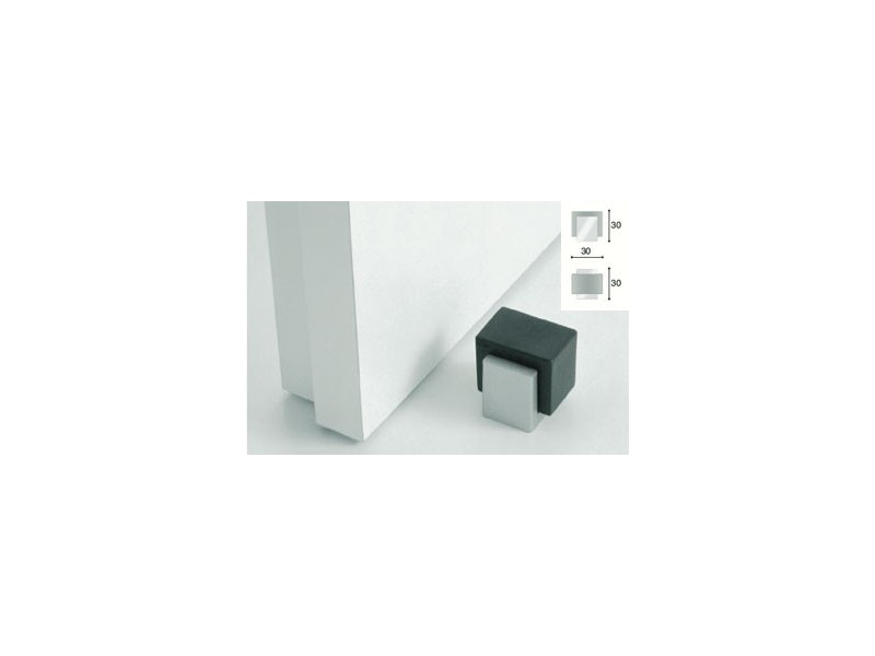 TOPE PUERTA 1136 CROMO SATINADO