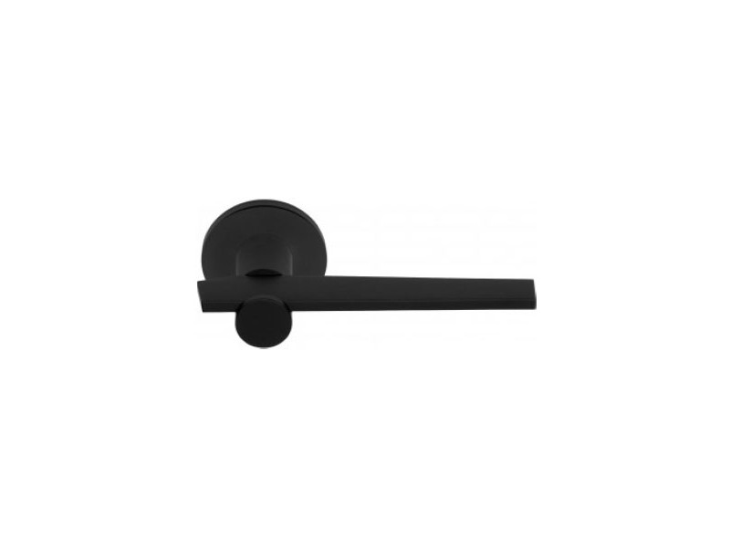 MANILLA LB7-19 NEGRO MATE, para puertas interiores