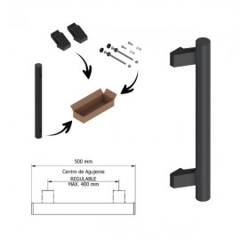 MANILLON UNIDAD LAYAN 7121 NEGRO REGULABLE MAX 400 c.c.