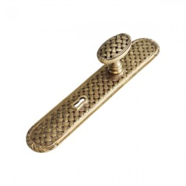 POMO 10017 GIRATORIO CON PLACA LATON 250X50