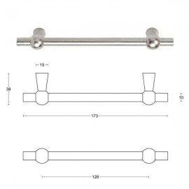 ASA TIMELESS MG1910/128c.c. 173mm NIQ.BRILLO