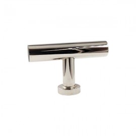 POMO FERRO T 50x12 Ø NIQUEL BRILLO