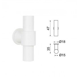 TIRADOR T HQTE BLANCO MATE